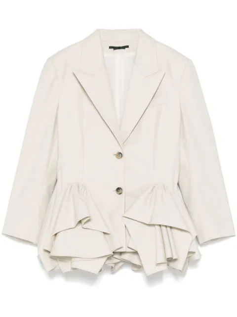 Viktor & Rolf ruffled blazer Neutrals EO0192136225