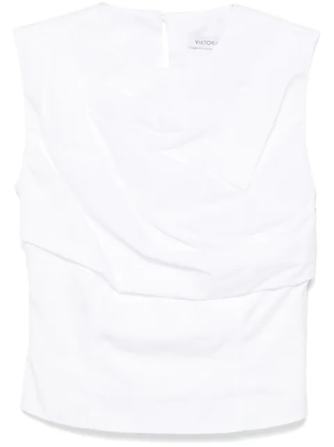 Viktor & Rolf pleated blouse White TT0612411225