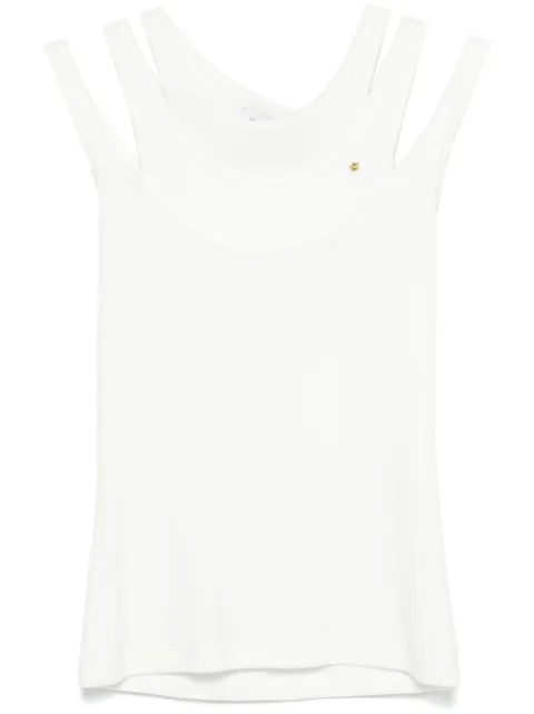 Viktor & Rolf layered tank top White TT0653111225