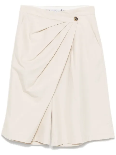 Viktor & Rolf draped shorts Neutrals TB0502236225