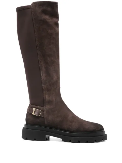 Santoni suede boots Brown WSEI71065GOMTHIO