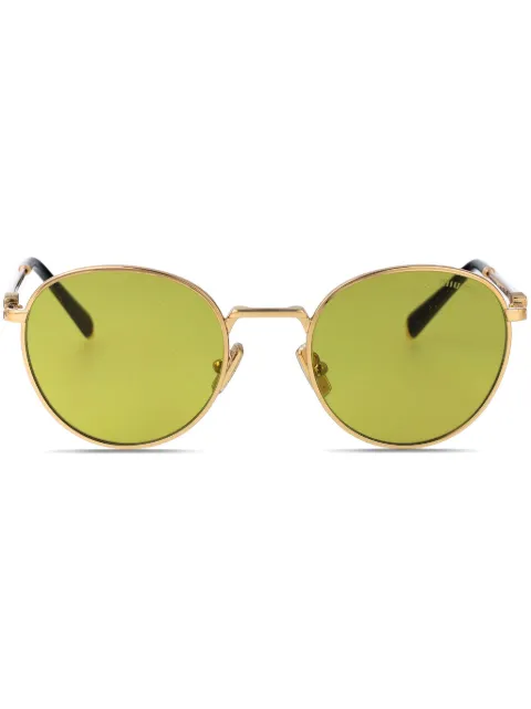 Miu Miu Eyewear round-frame sunglasses Gold MU55ZS