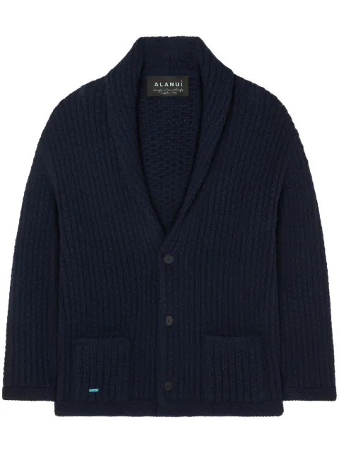 Alanui Finest cardigan Blue LMHB037R25KNI0014900