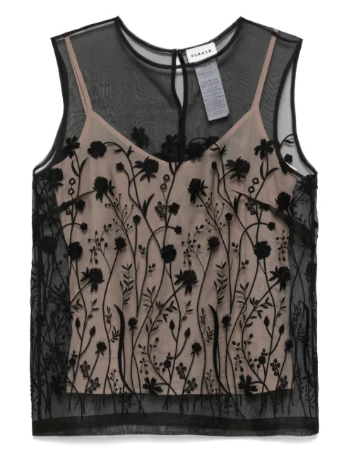 P.A.R.O.S.H. Sorgente blouse Black SORGENTED313073