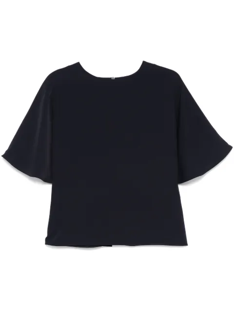 P.A.R.O.S.H. draped-sleeve blouse Blue PANTY25D313062