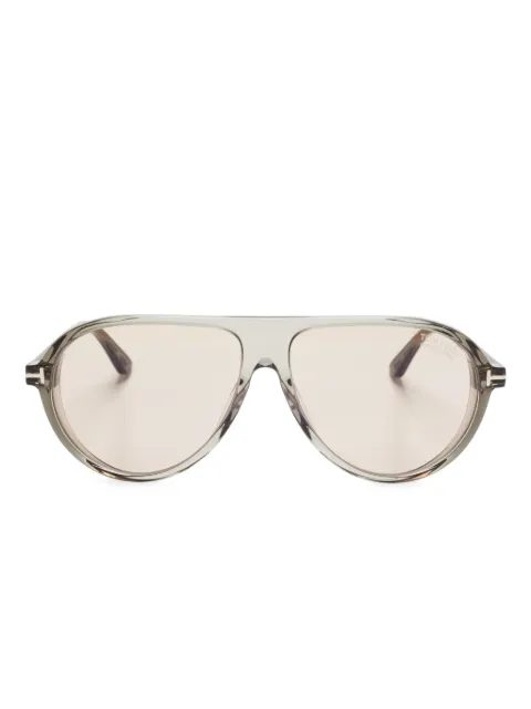 TOM FORD Eyewear navigator-frame sunglasses Grey FT1023