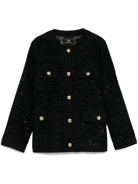 ANINE BING Lydia jacket Black A0110440BLK35