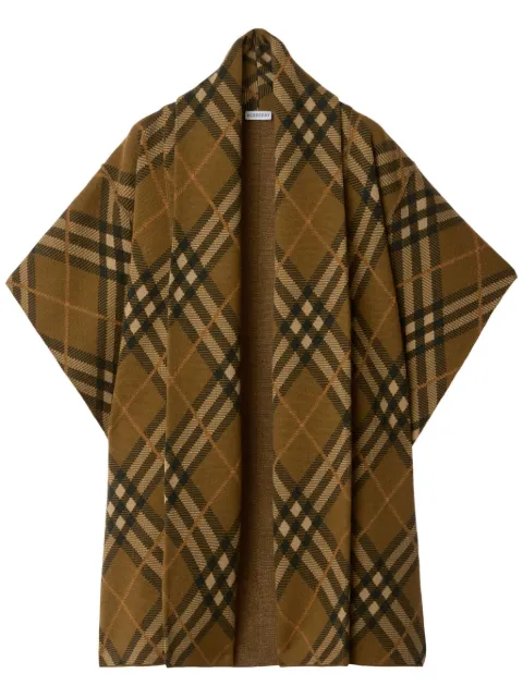 Burberry checked cape Brown 8098912