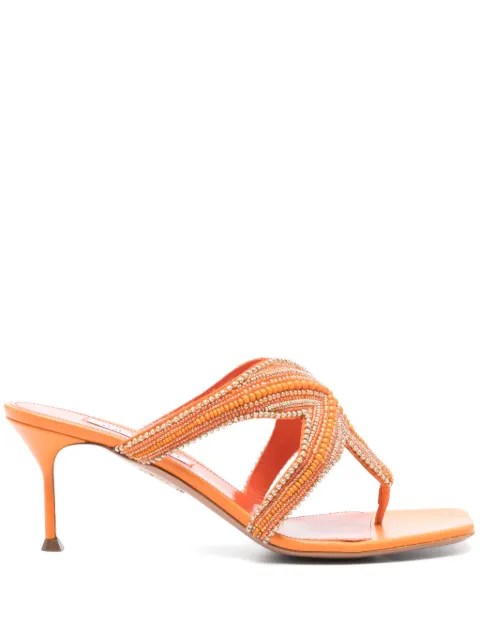 Aquazzura Reef Star sandals Orange RFSMIDS0BEN