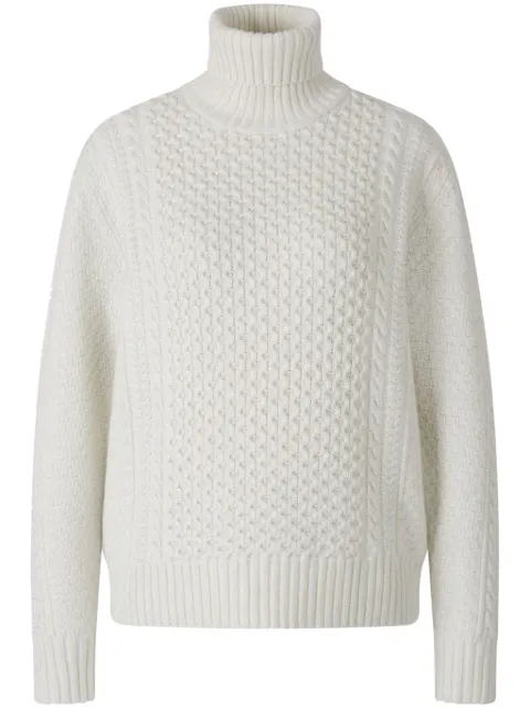 Fabiana Filippi cable-knit sweater White MAD224F032L002