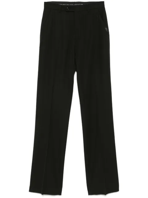 Martine Rose pinstriped tailored trousers Black 303WT05006