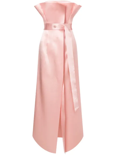 Philosophy Di Lorenzo Serafini satin gown dress Pink A04340723