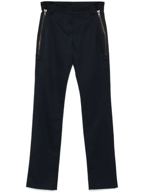 Gianfranco Ferré Pre-Owned 1990s straight-leg trousers Blue GFFE250CD