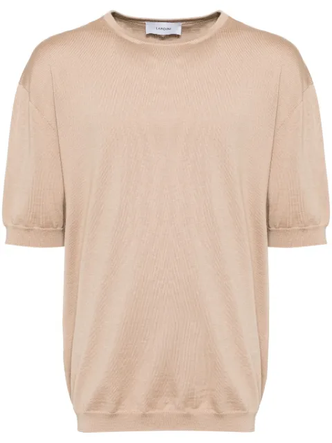 Lardini short-sleeved jumper Brown IVLTMC64IV63032