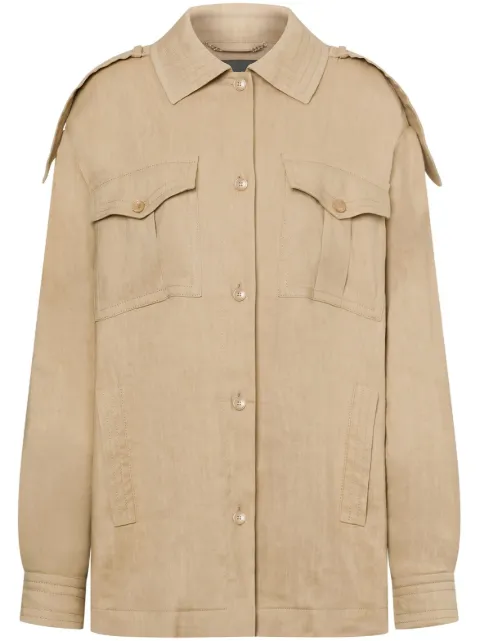 Alberta Ferretti long-sleeve shirt Neutrals AEF251U05201620