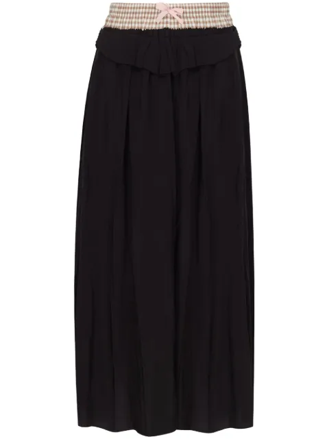 Maison Margiela elastic-waistband skirt Black S51ME0034S76632