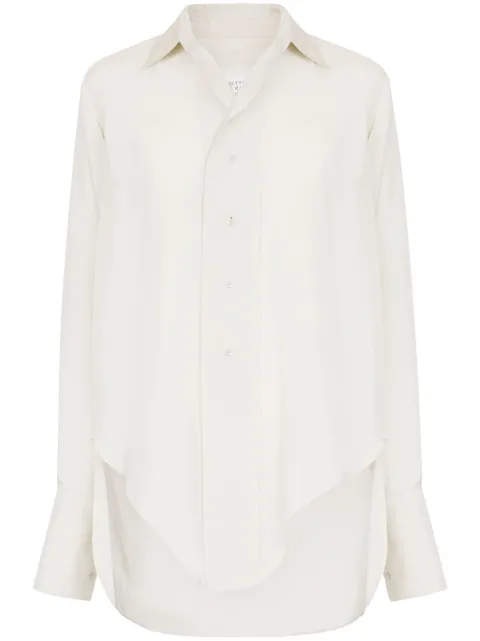 Maison Margiela long-sleeve buttoned shirt Neutrals S51DT0020S76632