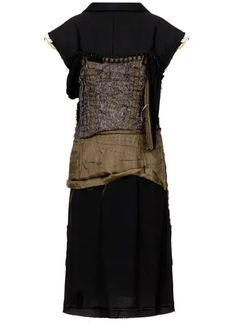 Maison Margiela Décortiqué layer dress Black S51DD0032MTN048