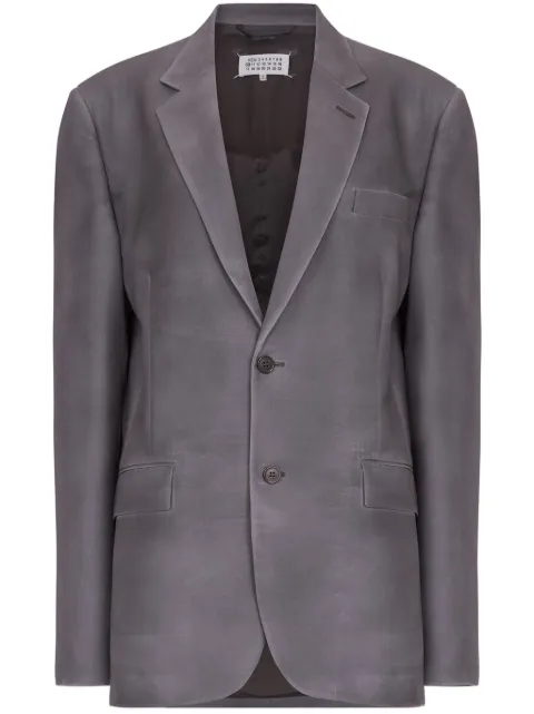 Maison Margiela four-stitch blazer Grey S51BN0431M35301