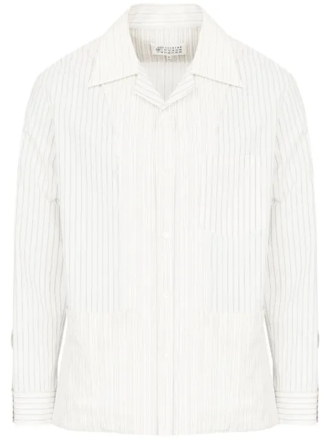 Maison Margiela striped shirt Neutrals S50DT0047MTN053
