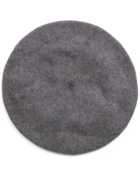 Maison Margiela felted wool beret Grey S50TC0075M13115
