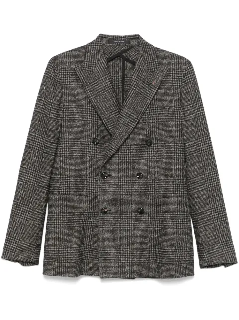 Tagliatore checked blazer Black 1SMC20K850054