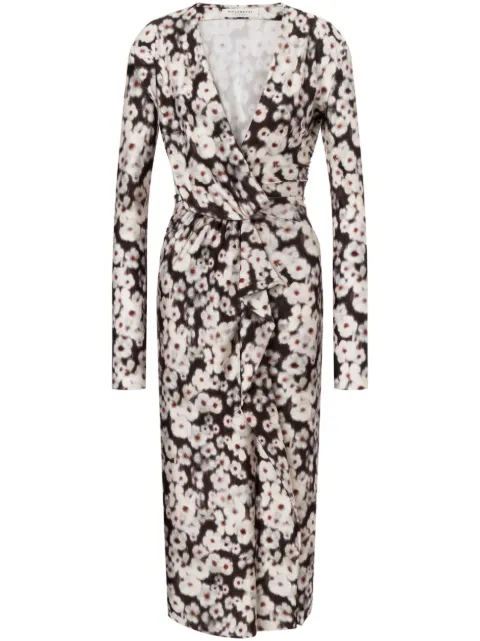 Philosophy Di Lorenzo Serafini floral-print dress Brown AEF251G04380753