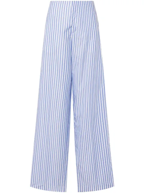 Philosophy Di Lorenzo Serafini striped trousers Blue A03120735
