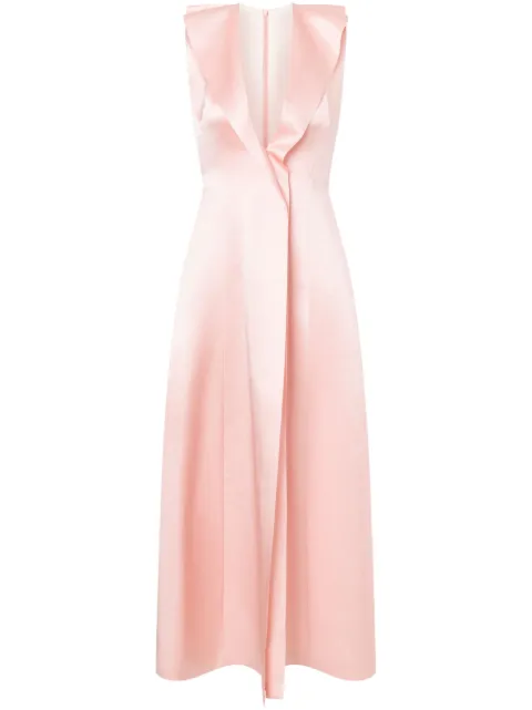Philosophy Di Lorenzo Serafini satin midi dress Pink AEF251G04210723