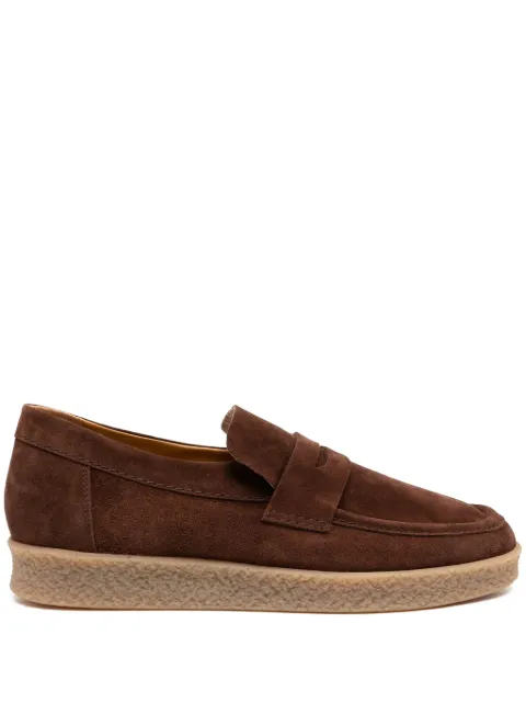 Lardini suede loafers Brown IVMAELIV63362