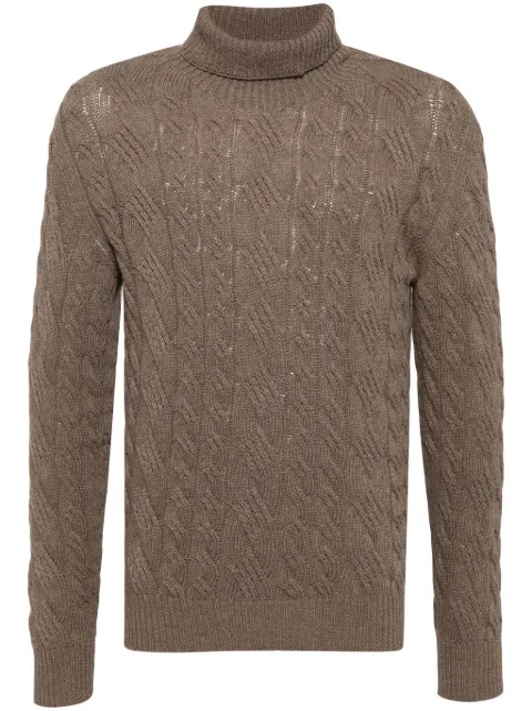 Tagliatore Zermat sweater Brown ZERMATAIPWI2403