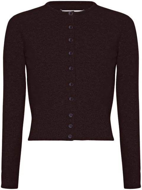 Maison Margiela wool cardigan Brown S51HP0016M13090