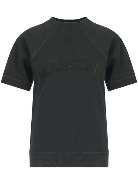 Maison Margiela logo-print cotton sweatshirt Grey S51GU0136M25016969