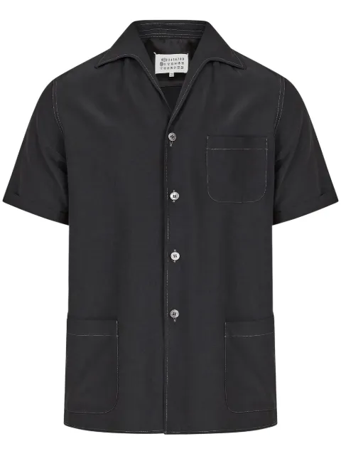 Maison Margiela short-sleeve shirt Black S50DR0009M35267