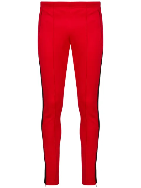Maison Margiela side-stripe track pants Red S50KA0675S22460