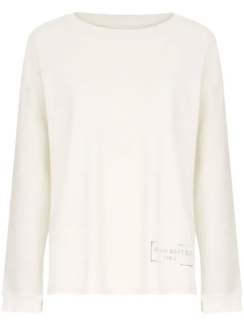 Maison Margiela round-neck jumper Neutrals S51GC0535S24567
