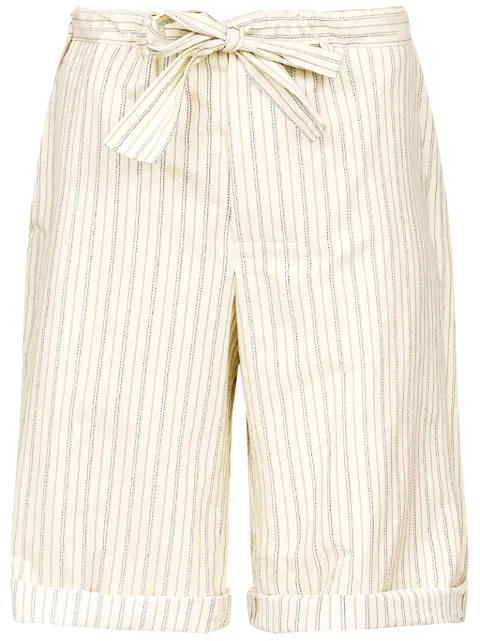 Maison Margiela striped shorts Neutrals S50MU0080S76507