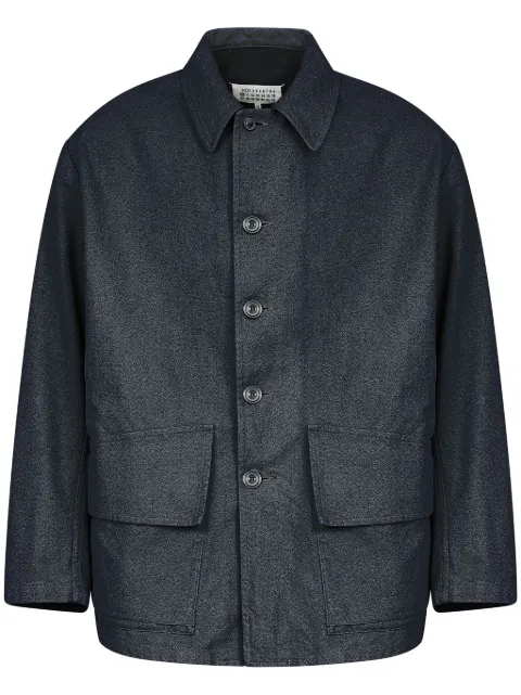 Maison Margiela cotton jacket Blue S50AM0629M35263