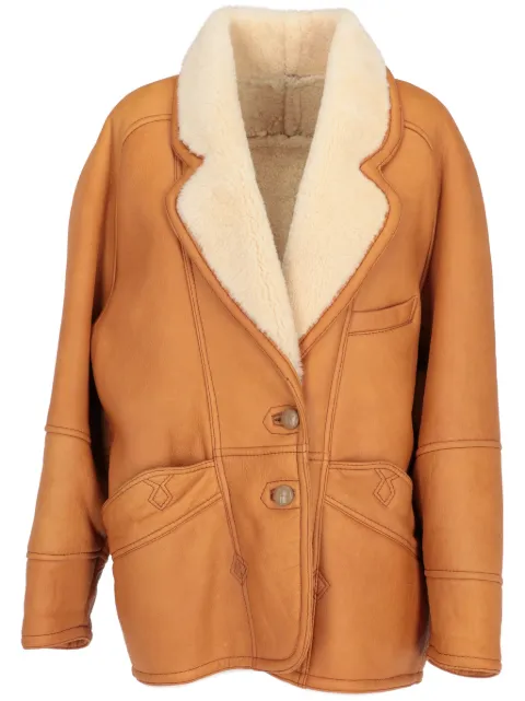 A.N.G.E.L.O. Vintage Cult 1980s shearling coat Brown ANG480RV