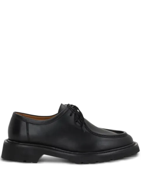 LEGRES smooth leather lace-up shoes Black D280NH01