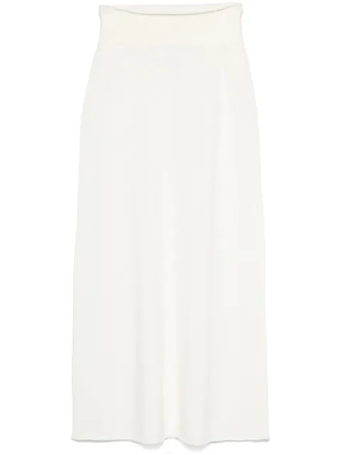 Vanisè cashmere maxi skirt Neutrals V31615VIVIAN