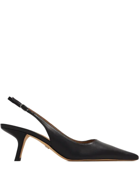 Sam Edelman 50mm Bianka pointed-toe slingback pumps Black I2677L3