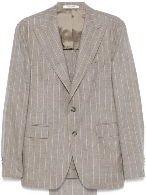 Tagliatore pinstriped suit Grey 2SVS26B11C90055