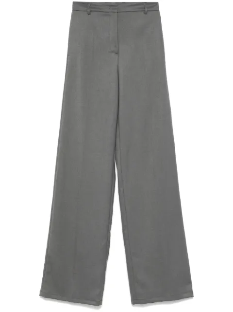 Blanca Vita straight-leg trousers Grey PLEIO7914