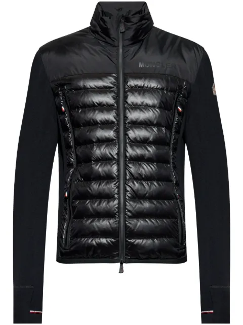 Moncler Grenoble padded polartec® zip-up jacket Black L20978G00024899IG
