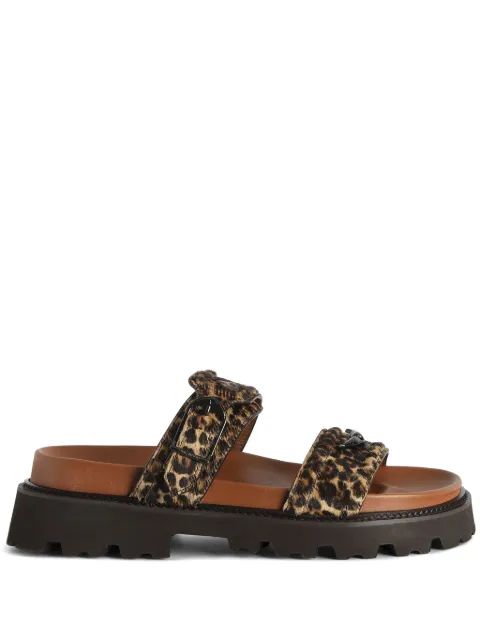 Zadig&Voltaire Ride leather mules Neutrals SWCT02010