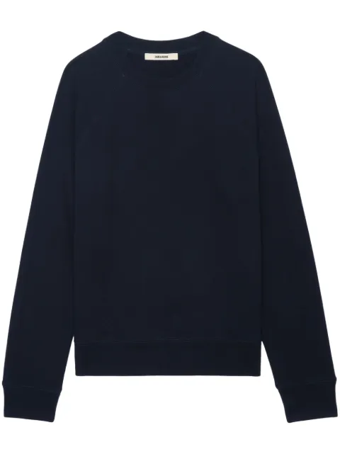 Zadig&Voltaire embroidered sweatshirt Blue JWSS01605