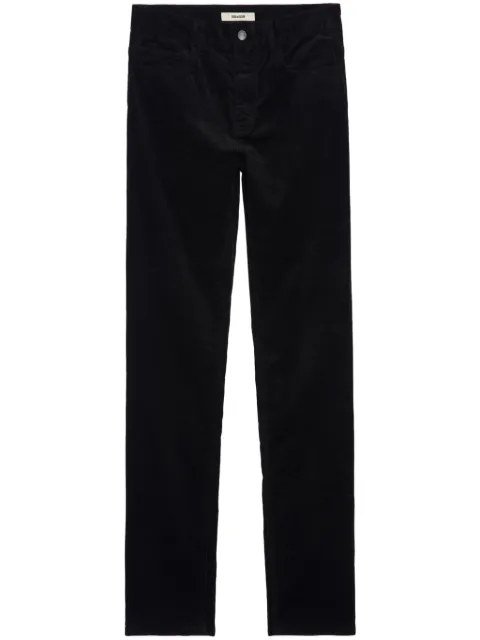 Zadig&Voltaire Steeve velvet pants Black WMPA00182