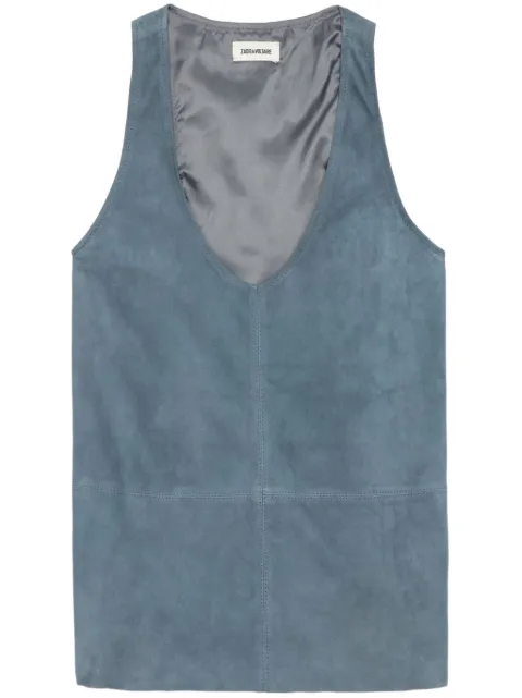 Zadig&Voltaire Tander tank top Blue RWTO01018