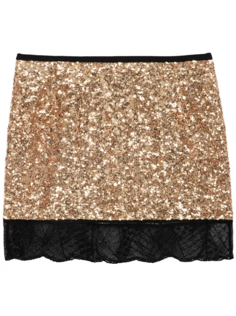 Zadig&Voltaire Justicias skirt Gold WWSK00384
